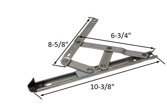 Heavy Duty 10" Storm Window Hinges - Reflect Window & Door