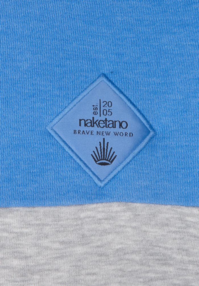 Ich trage Mantel 20 - Marine Melange/Grey Melange