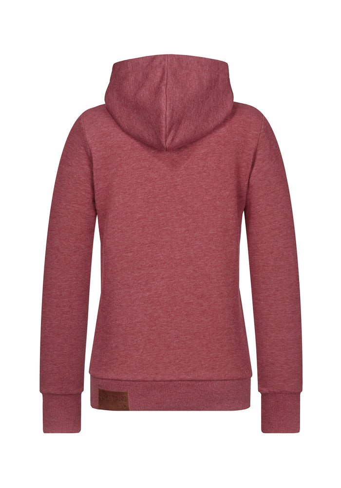 Ina's Lieblingspulli 20 - Dark Red Melange