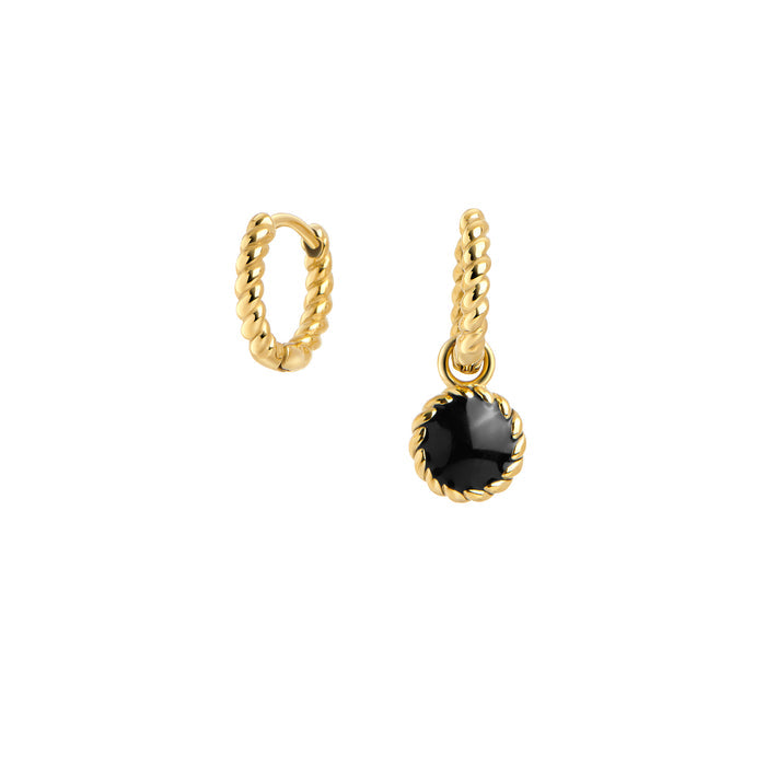 Ines Huggie Earrings