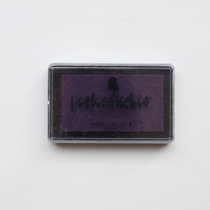 Purple/Fig colour ink pad with 'parlophile' branding on a white background