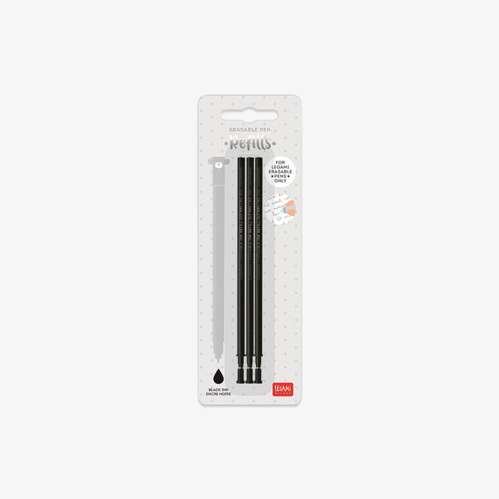 INK REFILLS FOR ERASABLE GEL PENS // BLACK