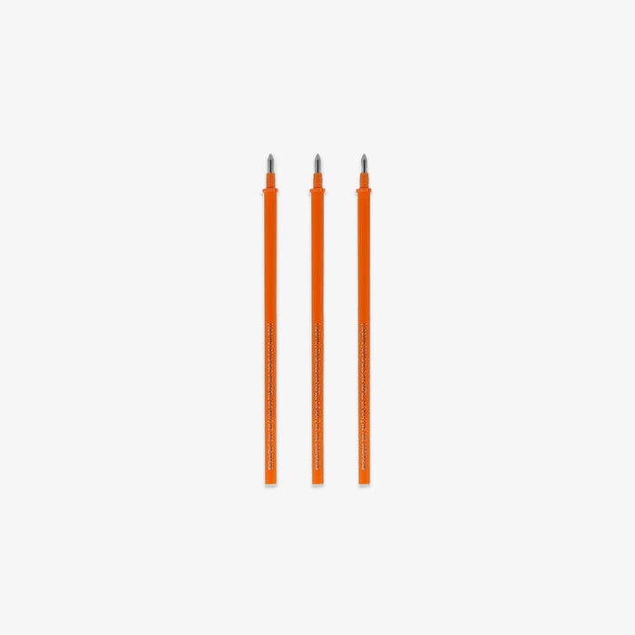 INK REFILLS FOR ERASABLE GEL PENS // ORANGE
