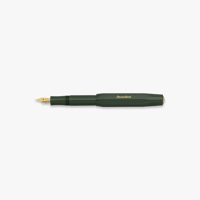 KAWECO CLASSIC SPORT FOUNTAIN PEN M // GREEN