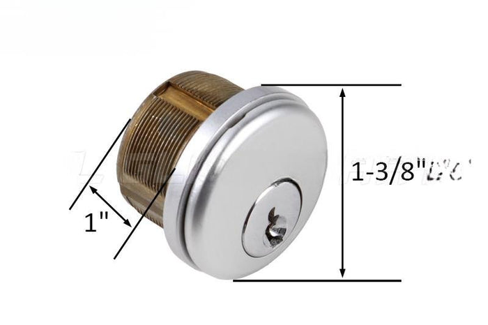Kawneer High - Security Aluminum Storefront Door Lock Cylinder - Reflect Window & Door