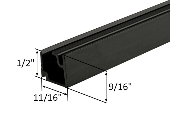 Kawneer Black Commercial Door Stop Replacement - Reflect Window & Door
