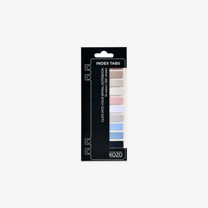KOZO INDEX TABS // BEACH
