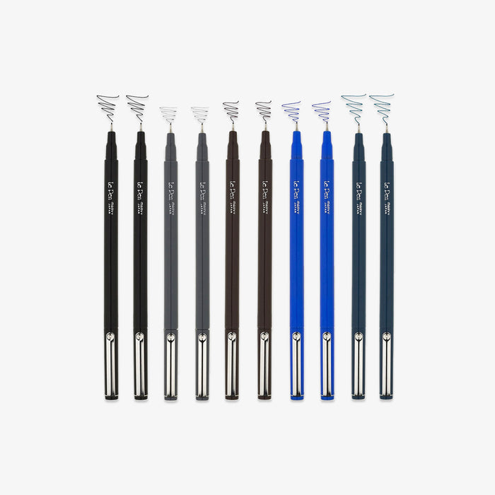 LE PEN SET 10 PCS // EARTH TONE