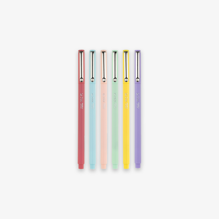 LE PEN SET 6 PCS // PASTEL