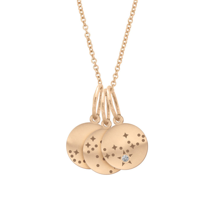 Libra Mini Constellation Charm (Ready to Ship) By Valley Rose
