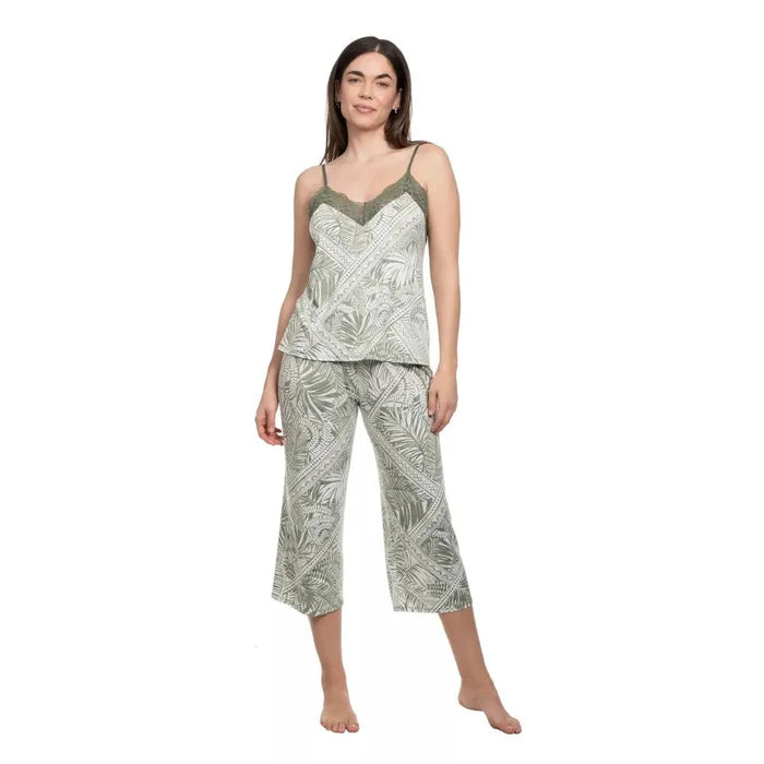 Linea Donatella Copa Cabana Khaki Pyjamas