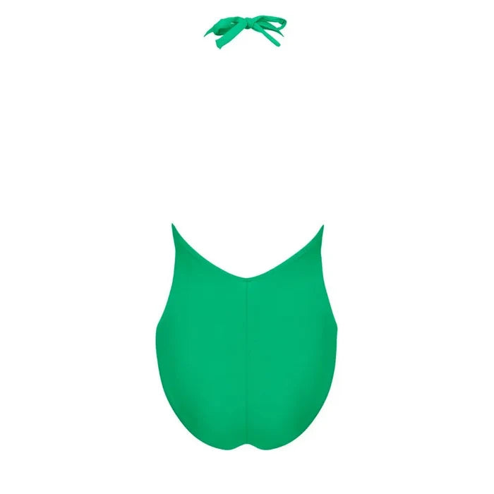 Lise Charmel Grace Infinie Green Halter Swimsuit