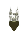 Lise Charmel Palmier Audace Kaki Non Wire Swimsuit