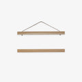 MAGNET OAK WOOD FRAME // 31 CM