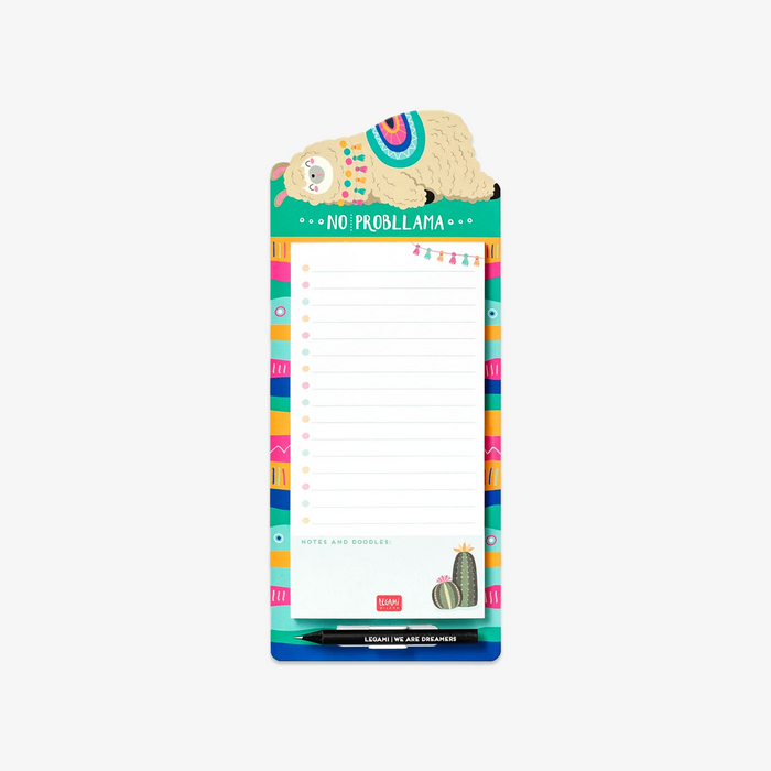 MAGNETIC NOTEPAD // LLAMA