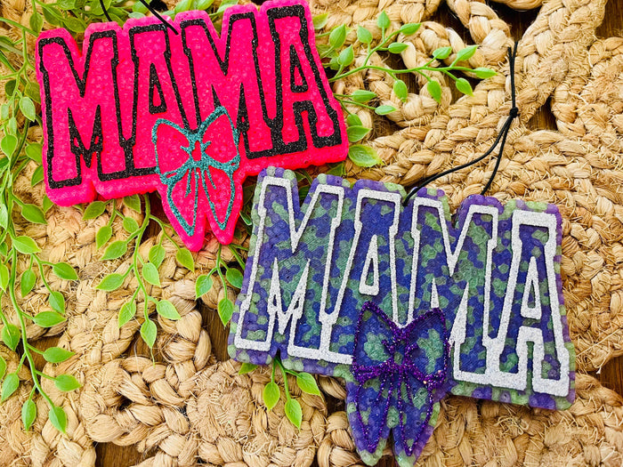 Mama with bow Car Freshie