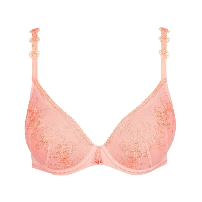 Marie Jo Annaelle Neon Peach Heartshape Bra
