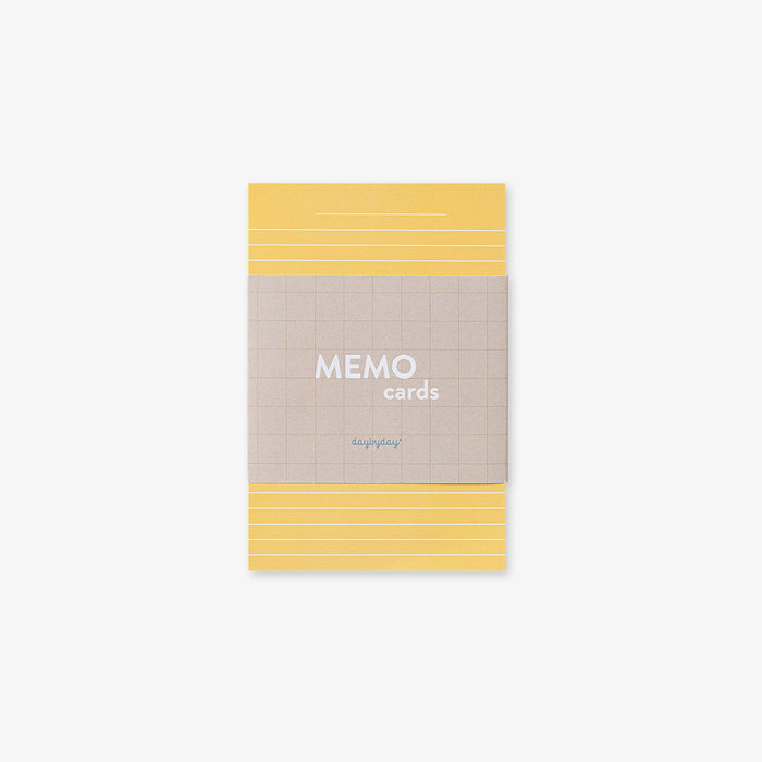 Memo cards package