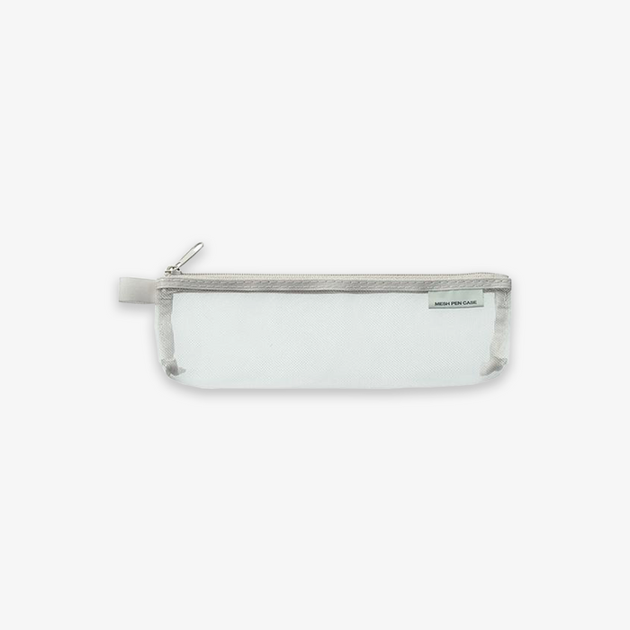 MESH MINI PEN POUCH // GREY