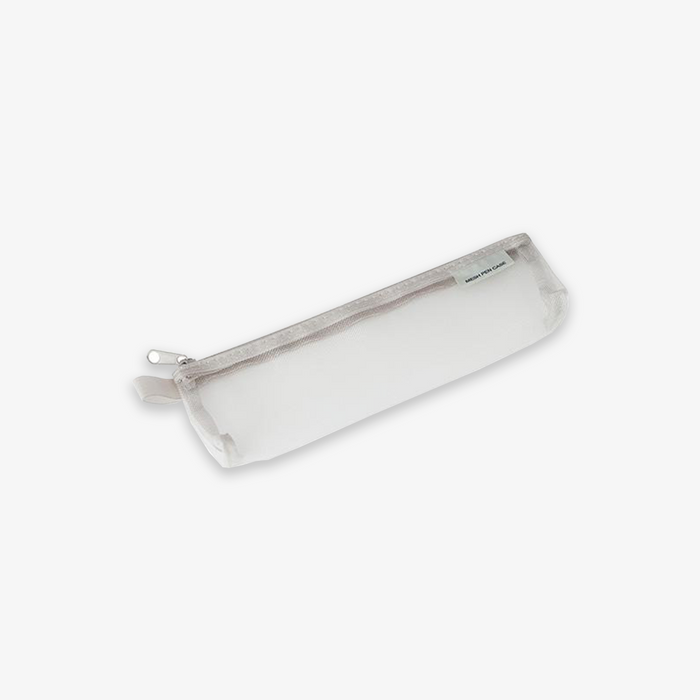 MESH MINI PEN POUCH // GREY