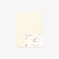 Notepad with minimalist design on a white background