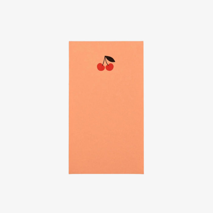 MINI NOTEPAD // CHERRIES