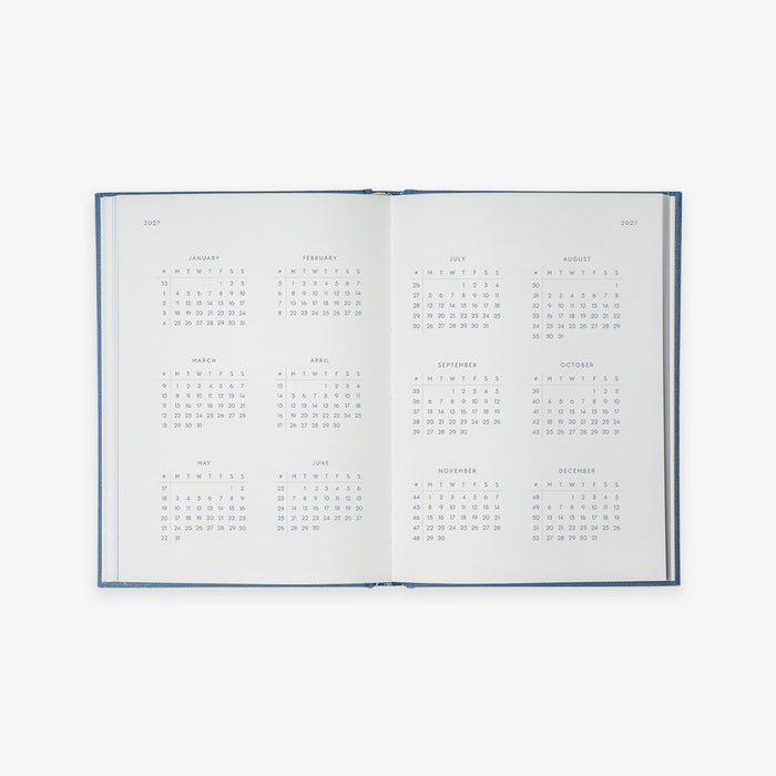 NOTEBOOK CALENDAR 2027 // ENGLISH
