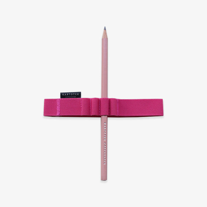 NOTEBOOK PEN STRAP A5 // RUBY