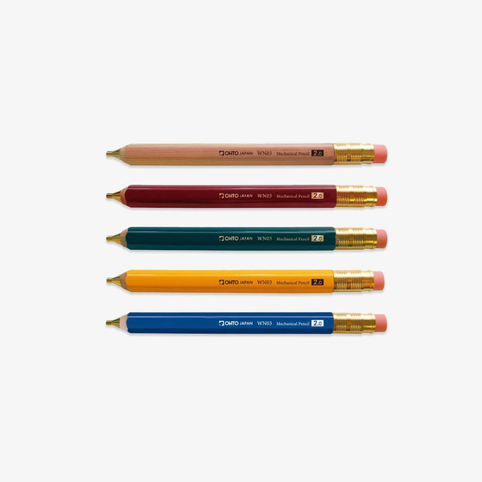 OHTO MECHANICAL PENCIL 2.0 MM // BURGUNDY