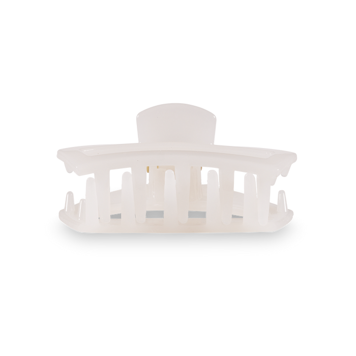 Open Hair Clip | Tiny | Coconut White