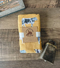 Painted Cows Bamboo Swaddle