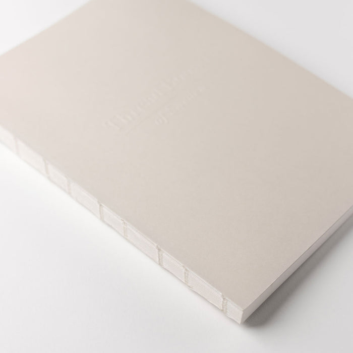 Notebook in white