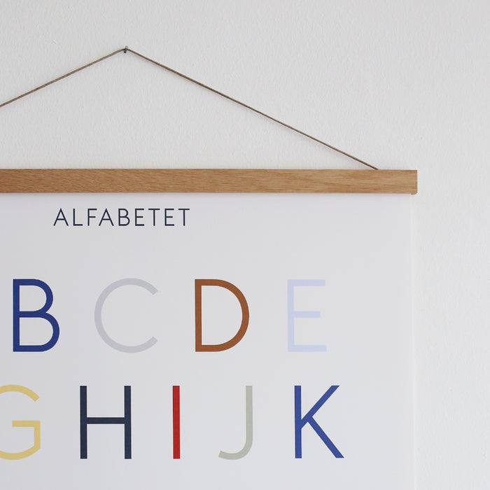 PLAKAT // ALFABETET (DANISH)