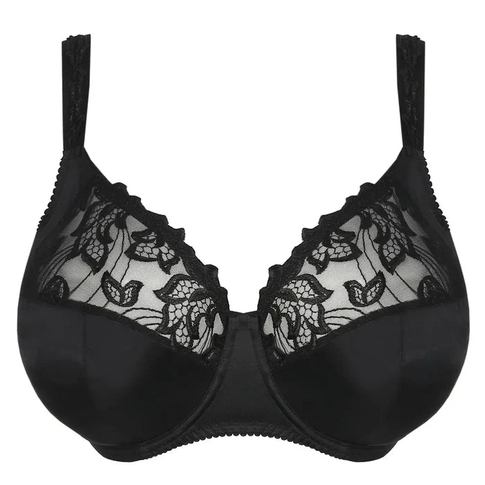 Prima Donna Deauville Black I,J,K Cup Bra