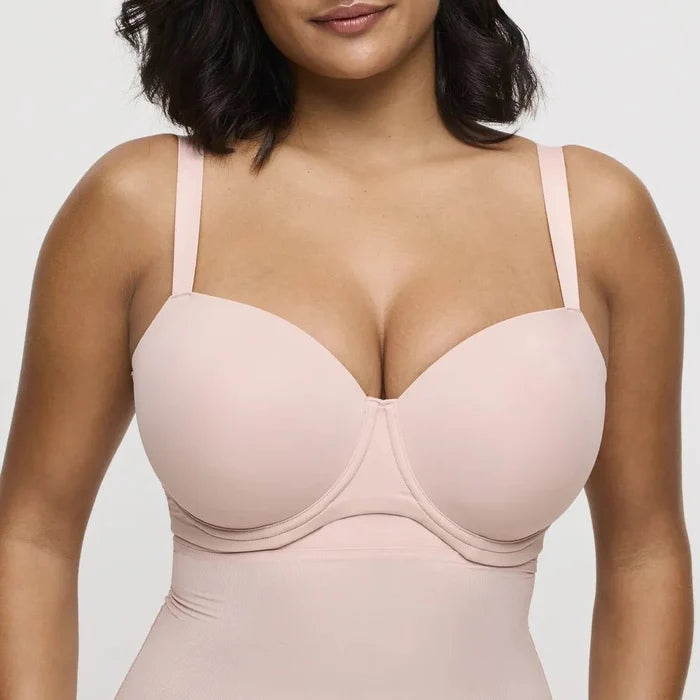 Prima Donna Figuras Pink Balcony Bra Front