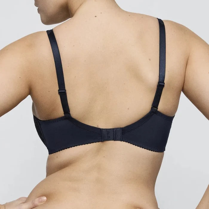 PrimaDonna Madison Velvet Blue Seamless Bra Back