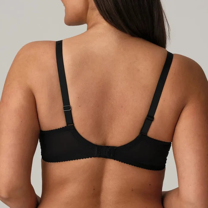 Prima Donna Sophora Black Balcony Bra Back