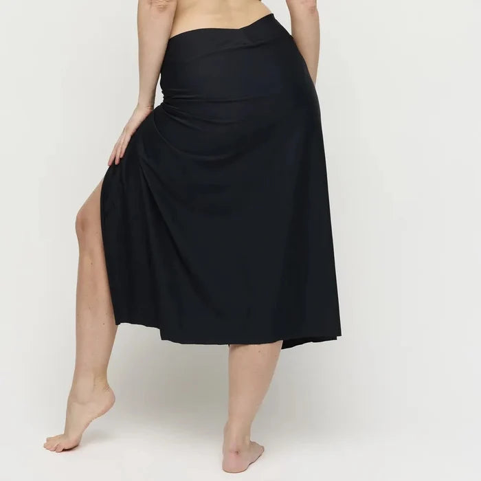 PrimaDonna Swim Uvita Black Beach Skirt Back