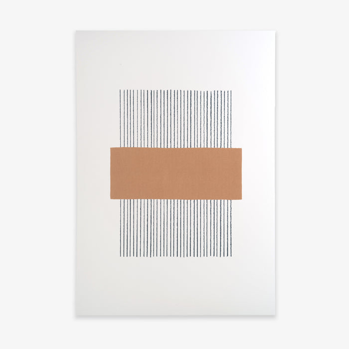 PRINT A3 LINES // OCHRE