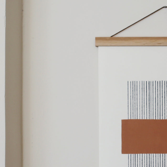 PRINT A3 LINES // OCHRE