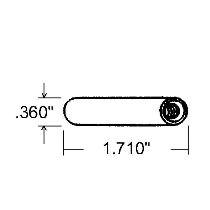 Pull Through Bolt - 1/4" N.C. - Reflect Window & Door