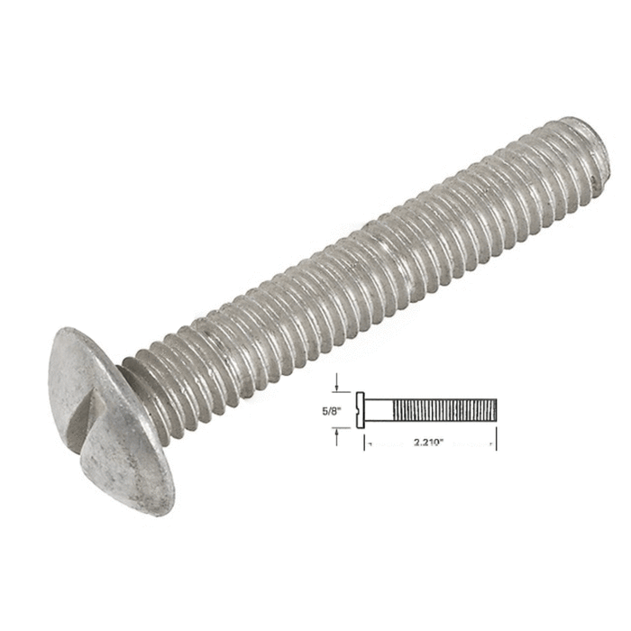 Push Bar Bolt - 3/8" N.C. - Reflect Window & Door