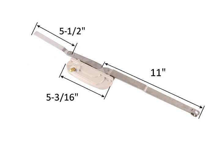 Roto Hardware Right Hand Dual Arm Casement Window Operator - Reflect Window & Door