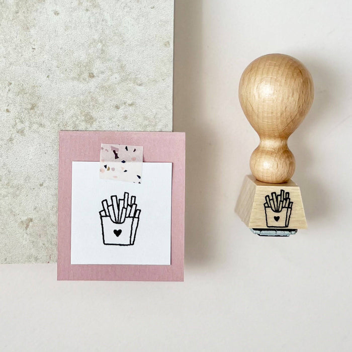 RUBBER STAMP // FRENCH FRIES