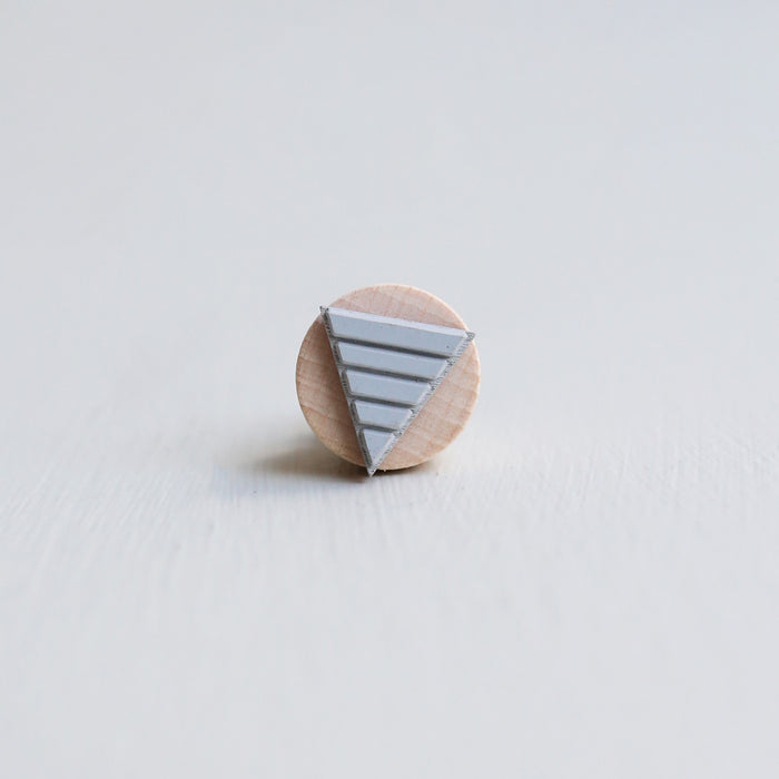 RUBBER STAMP // GARLAND FLAG STRIPED