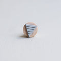 RUBBER STAMP // GARLAND FLAG STRIPED