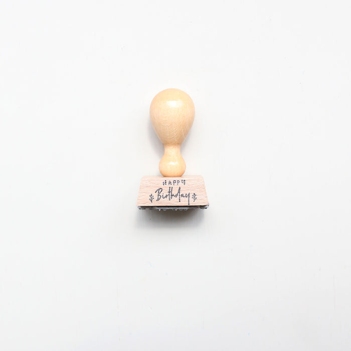 RUBBER STAMP // HAPPY BIRTHDAY TO YOU