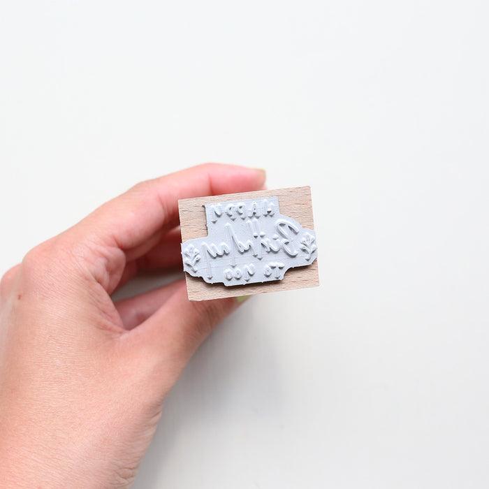 RUBBER STAMP // HAPPY BIRTHDAY TO YOU