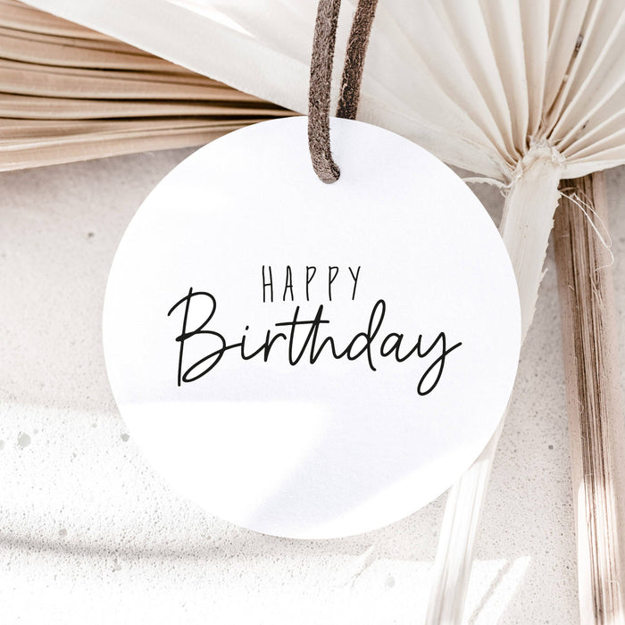 RUBBER STAMP // HAPPY BIRTHDAY