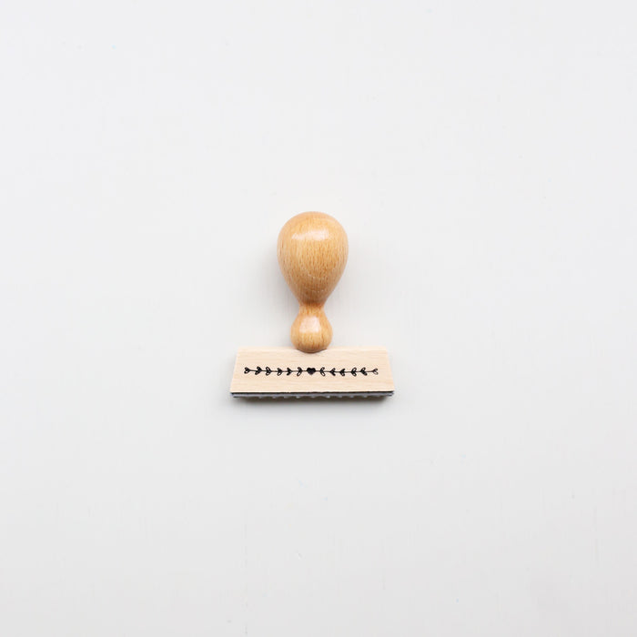 RUBBER STAMP // LOVE LEAF VINE